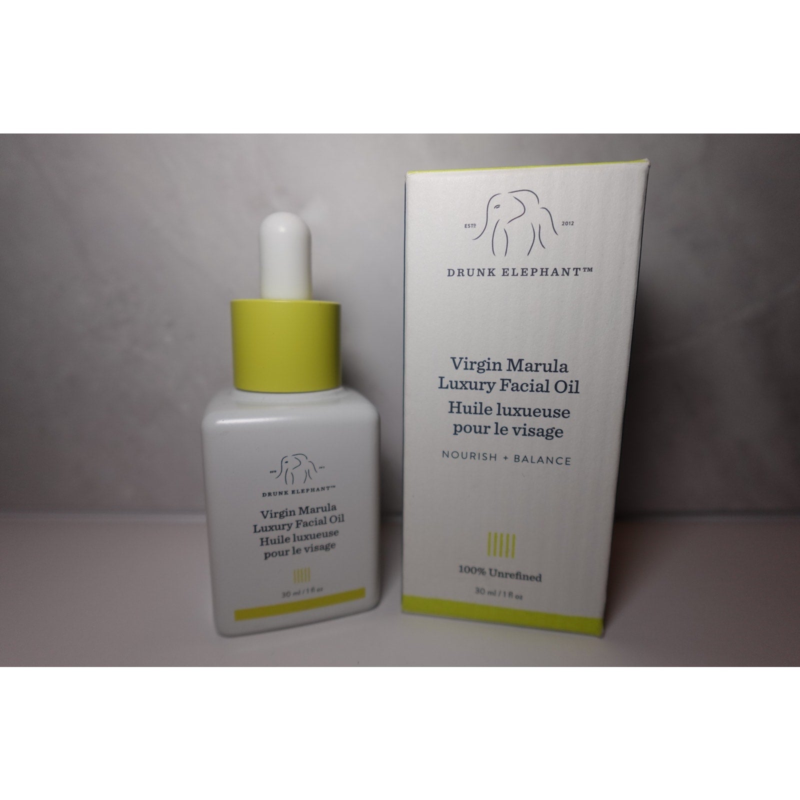 Drunk Elephant  Virgin Marula Luxury Face Oil 1 fl oz