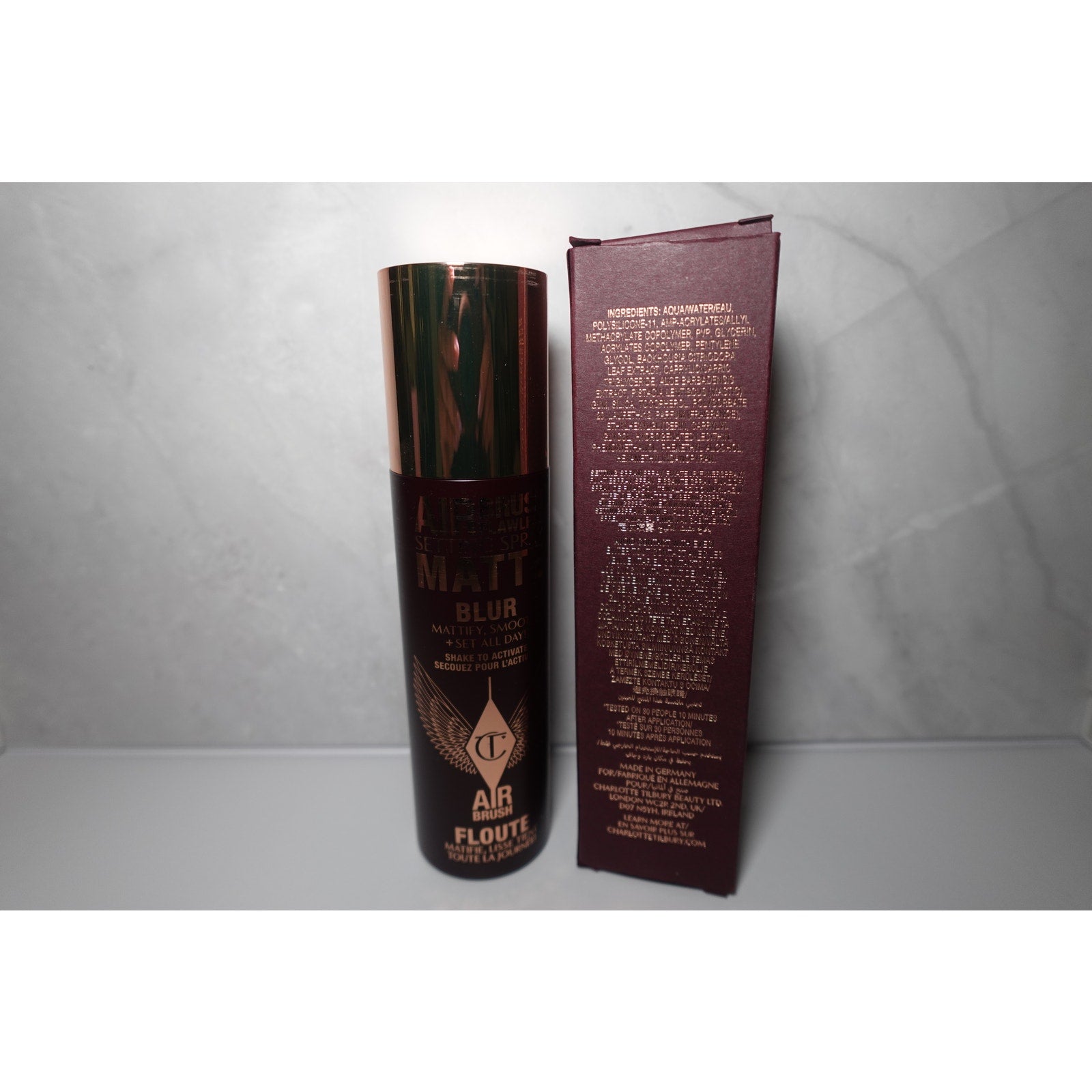 Charlotte Tilbury  Airbrush Flawless Matte Blurring & Waterproof Setting Spray 3.3 oz