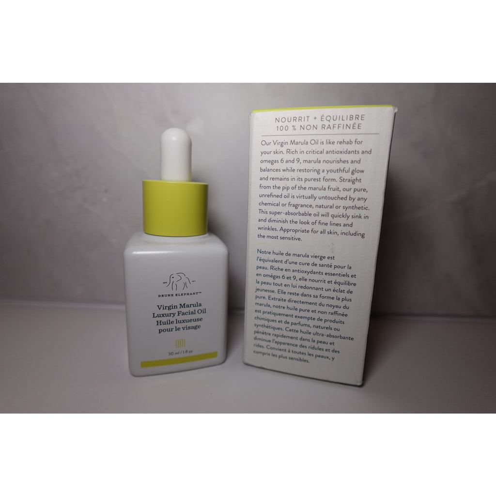 Drunk Elephant  Virgin Marula Luxury Face Oil 1 fl oz